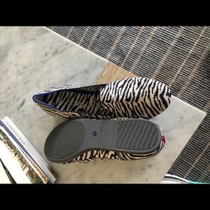 Rothys zebra NEVER WORN